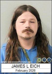 James Lee Eich a registered Sex Offender of Iowa