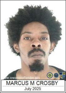 Marcus Marquel Crosby a registered Sex Offender of Iowa