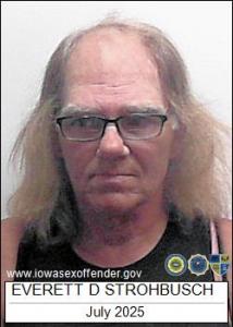 Everett Dean Strohbusch a registered Sex Offender of Iowa