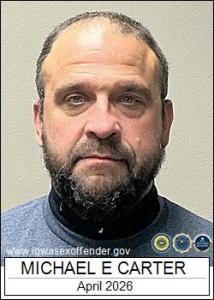 Michael Eugene Carter a registered Sex Offender of Iowa