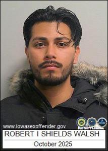 Robert Isaac Shields Walsh a registered Sex Offender of Iowa