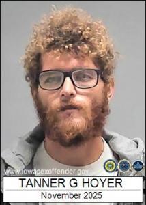 Tanner Gene Hoyer a registered Sex Offender of Iowa