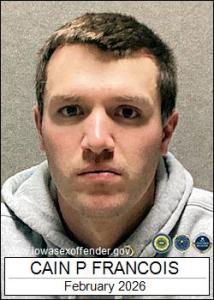 Cain Phillip Jaden Francois a registered Sex Offender of Iowa