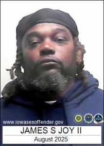 James Stephon Joy II a registered Sex Offender of Iowa