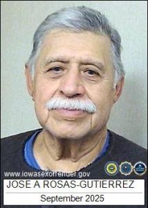 Jose Angel Rosas-gutierrez a registered Sex Offender of Iowa