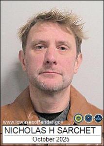 Nicholas Hunington Sarchet a registered Sex Offender of Iowa