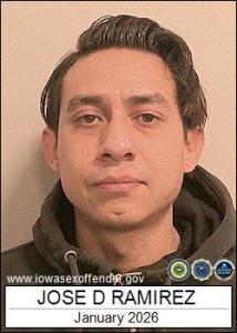 Jose De Jesus Ramirez a registered Sex Offender of Iowa