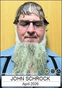 John Schrock a registered Sex Offender of Iowa