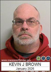 Kevin James Brown a registered Sex Offender of Iowa