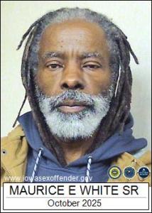 Maurice Evanston White Sr a registered Sex Offender of Iowa