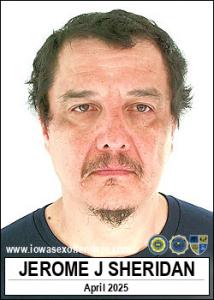 Jerome John Sheridan a registered Sex Offender of Iowa