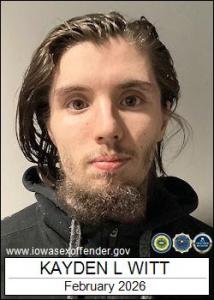 Kayden Lee Witt a registered Sex Offender of Iowa