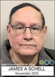 James Alan Schell a registered Sex Offender of Iowa