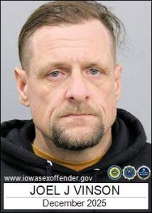 Joel Jeffrey Vinson a registered Sex Offender of Iowa