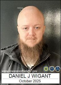 Daniel Joseph Wigant a registered Sex Offender of Iowa
