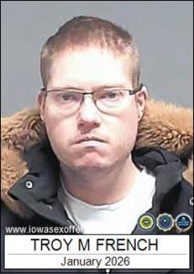 Troy Matthew French a registered Sex Offender of Iowa