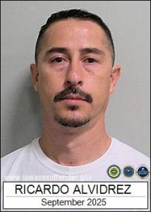 Ricardo Alvidrez a registered Sex Offender of Iowa