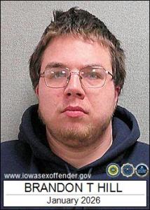 Brandon Tyler Hill a registered Sex Offender of Iowa