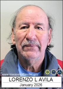 Lorenzo Lujan Avila a registered Sex Offender of Iowa