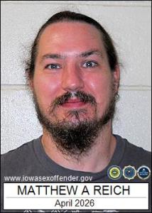 Matthew Alexander Reich a registered Sex Offender of Iowa