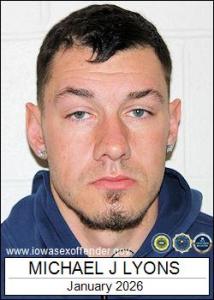 Michael John William Lyons a registered Sex Offender of Iowa
