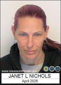 Janet Lynn Nichols a registered Sex Offender of Iowa