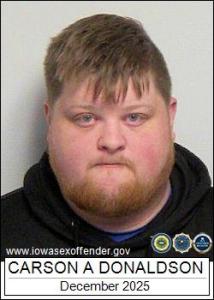 Carson Avery Donaldson a registered Sex Offender of Iowa