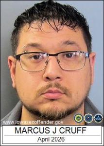 Marcus Jessie Cruff a registered Sex Offender of Iowa