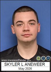 Skyler Layne Aneweer a registered Sex Offender of Iowa