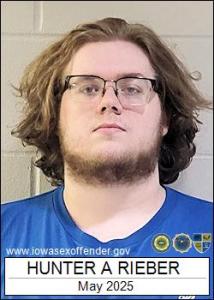 Hunter Alexander Rieber a registered Sex Offender of Iowa
