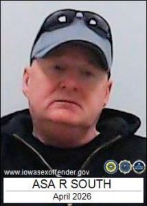 Asa Ruben South a registered Sex Offender of Iowa