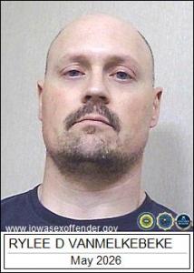 Rylee Dean Vanmelkebeke a registered Sex Offender of Iowa