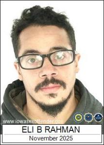 Eli Bernard Rahman a registered Sex Offender of Iowa