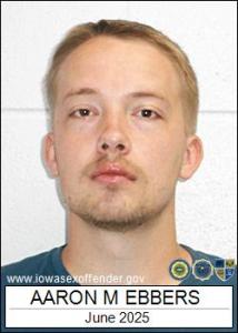 Aaron Michael Ebbers a registered Sex Offender of Iowa