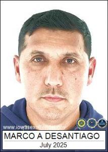 Marco Antonio Desantiago a registered Sex Offender of Iowa