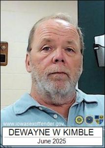 Dewayne William Kimble a registered Sex Offender of Iowa