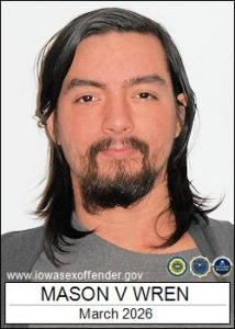 Mason Victor Wren a registered Sex Offender of Iowa