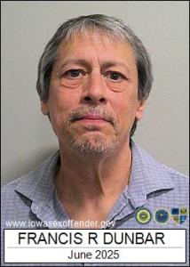 Francis Robert Dunbar a registered Sex Offender of Iowa