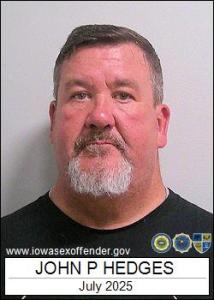 John Paul Hedges a registered Sex Offender of Iowa
