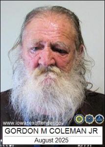 Gordon Mathias Coleman Jr a registered Sex Offender of Iowa