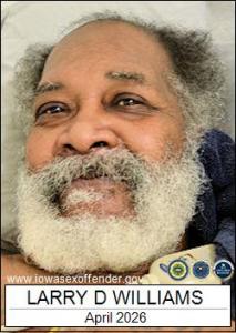 Larry Donnell Williams a registered Sex Offender of Iowa