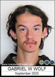 Gabriel William Wolf a registered Sex Offender of Iowa