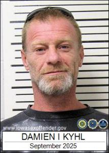 Damien Ian Kyhl a registered Sex Offender of Iowa