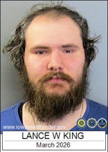 Lance William King a registered Sex Offender of Iowa