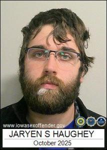 Jaryen Samuel Haughey a registered Sex Offender of Iowa