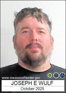 Joseph Edward Wulf a registered Sex Offender of Iowa