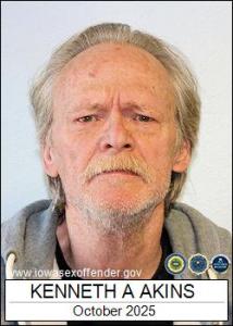 Kenneth Allen Akins a registered Sex Offender of Iowa