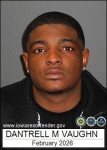 Dantrell Marquan Vaughn a registered Sex Offender of Iowa