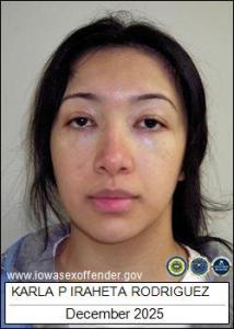 Karla P Iraheta Rodriguez a registered Sex Offender of Iowa