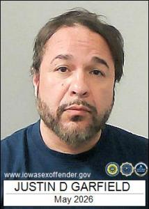 Justin David Garfield a registered Sex Offender of Iowa